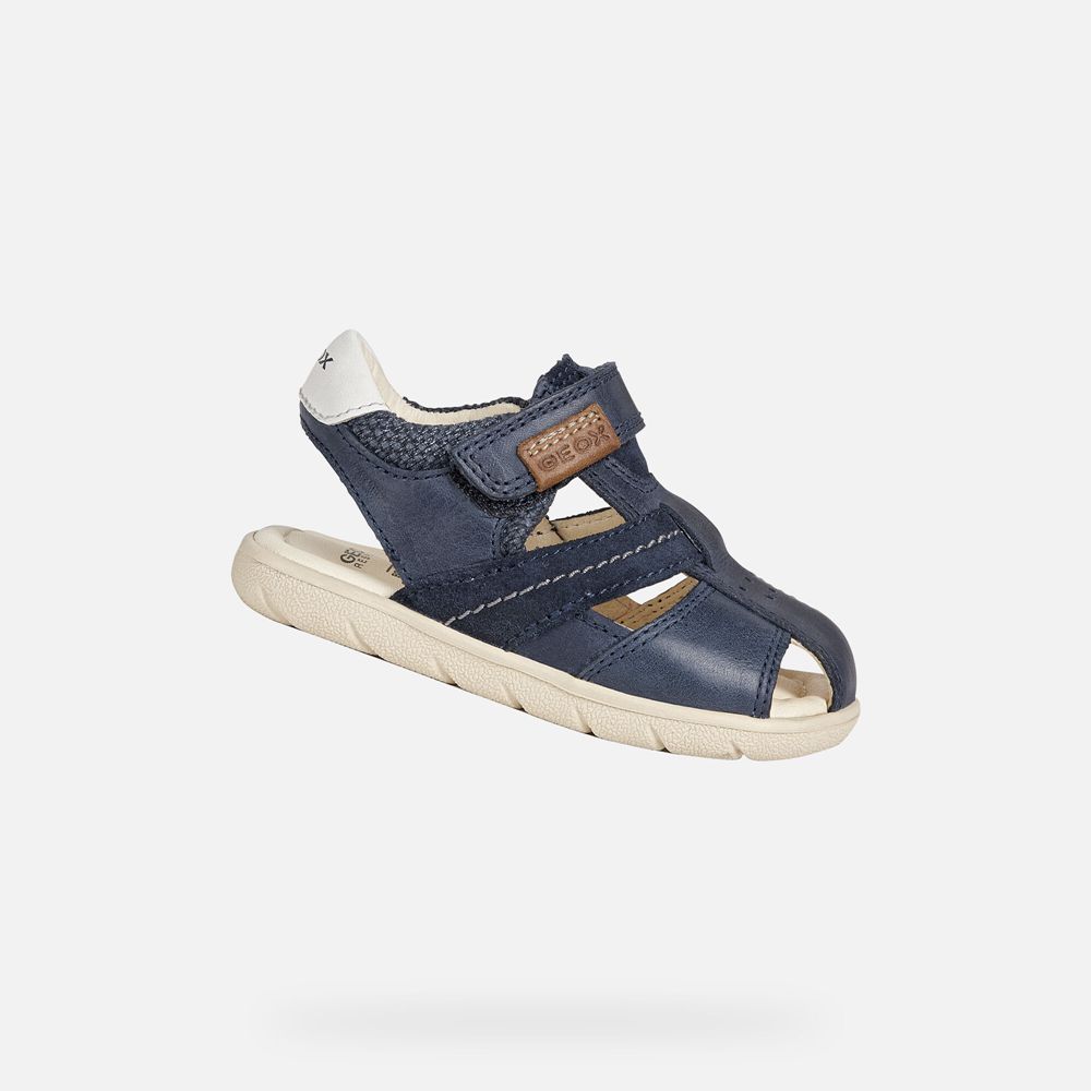 Geox Sandals Navy Alul Boy - Geox Baby Shoes - UKEHON740